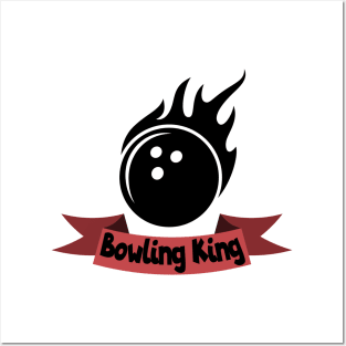 Bowling king Posters and Art